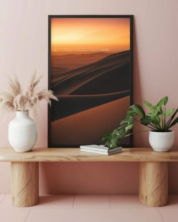 fine art print photography frame wall namibia africa